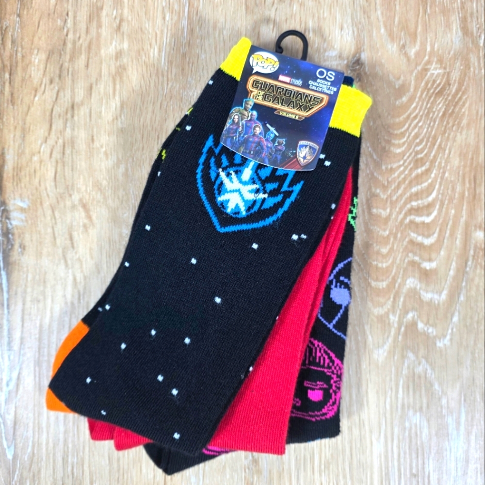 🆕️Marvel Studios Guardians of the Galaxy Volume 3 Socks (3 PAIR)